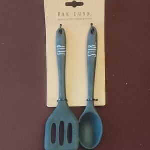 Rae Dunn Black Flip Stir Utensil Set